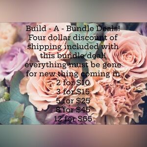 Build-A-Bundle! Discount shipping!